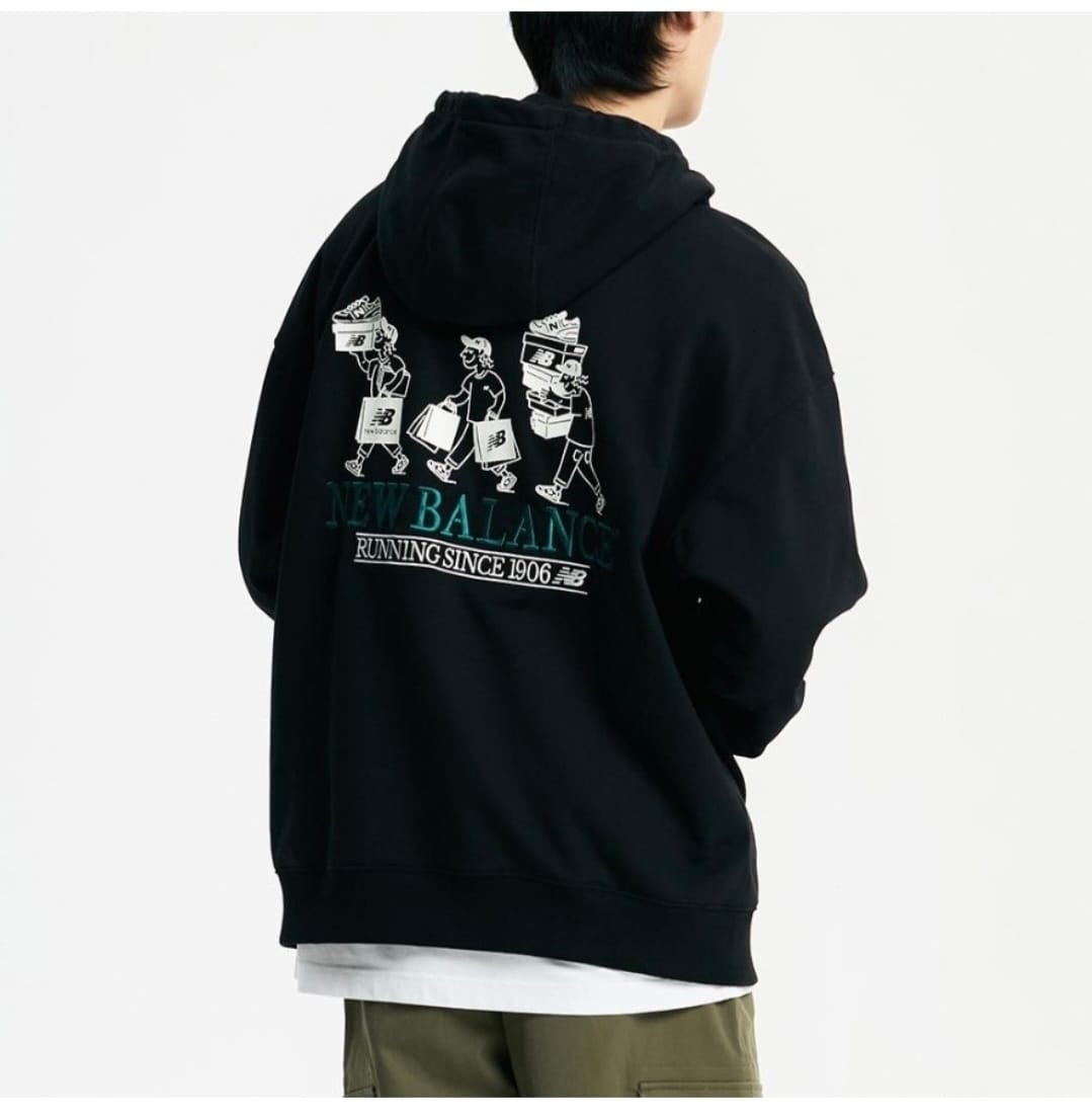 【直播】New Balance LL1011820 衛衣（黑色）