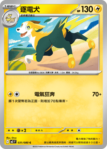 【M2F 031/080 C】逐電犬 C