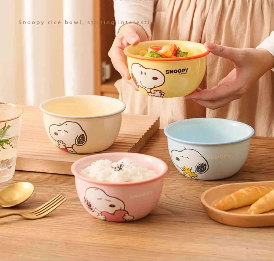 史努比 | 4P陶瓷碗禮盒套裝