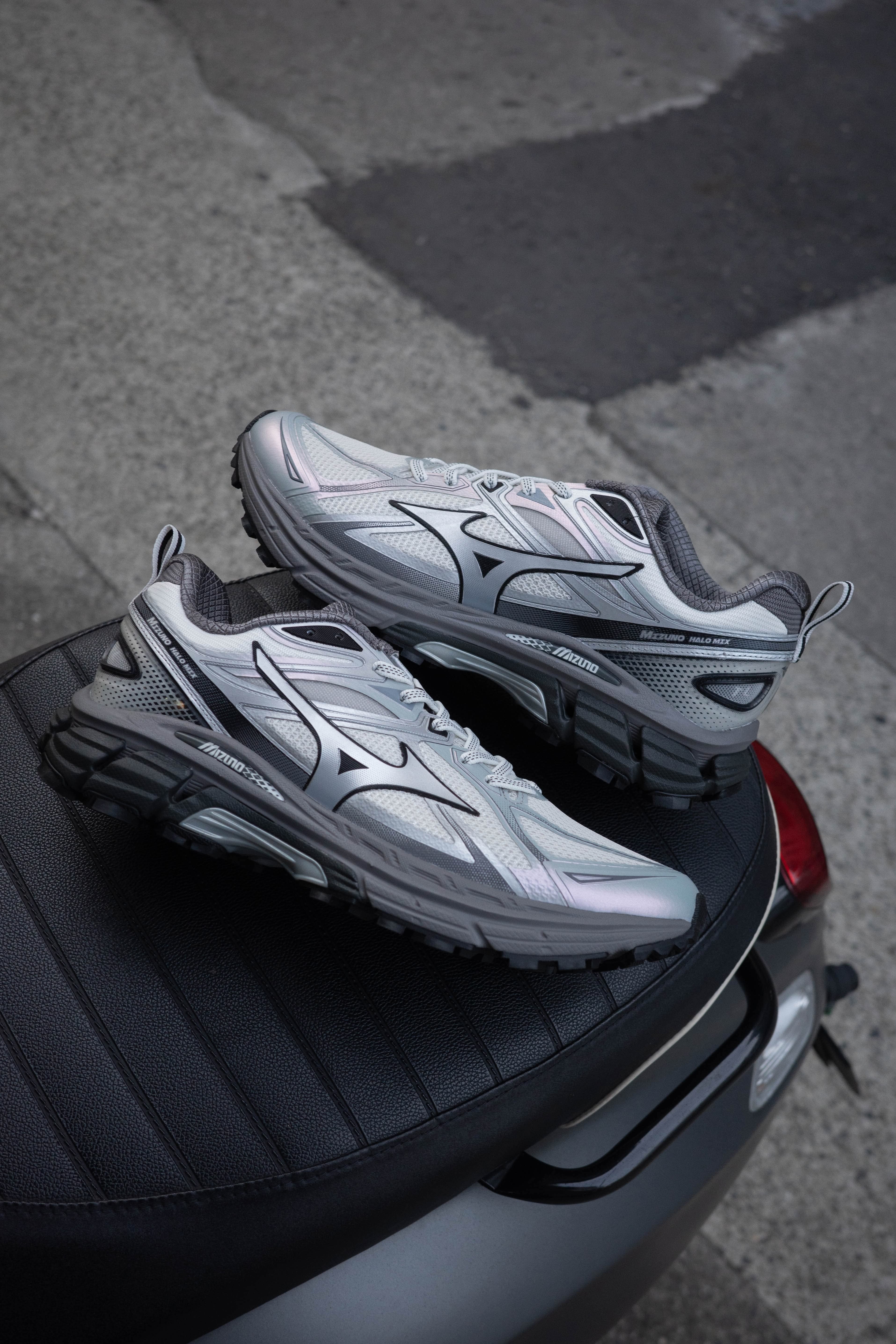 「預購」Mizuno Halo Mix TL 減震 休閒跑鞋 石灰白 D1GH251202