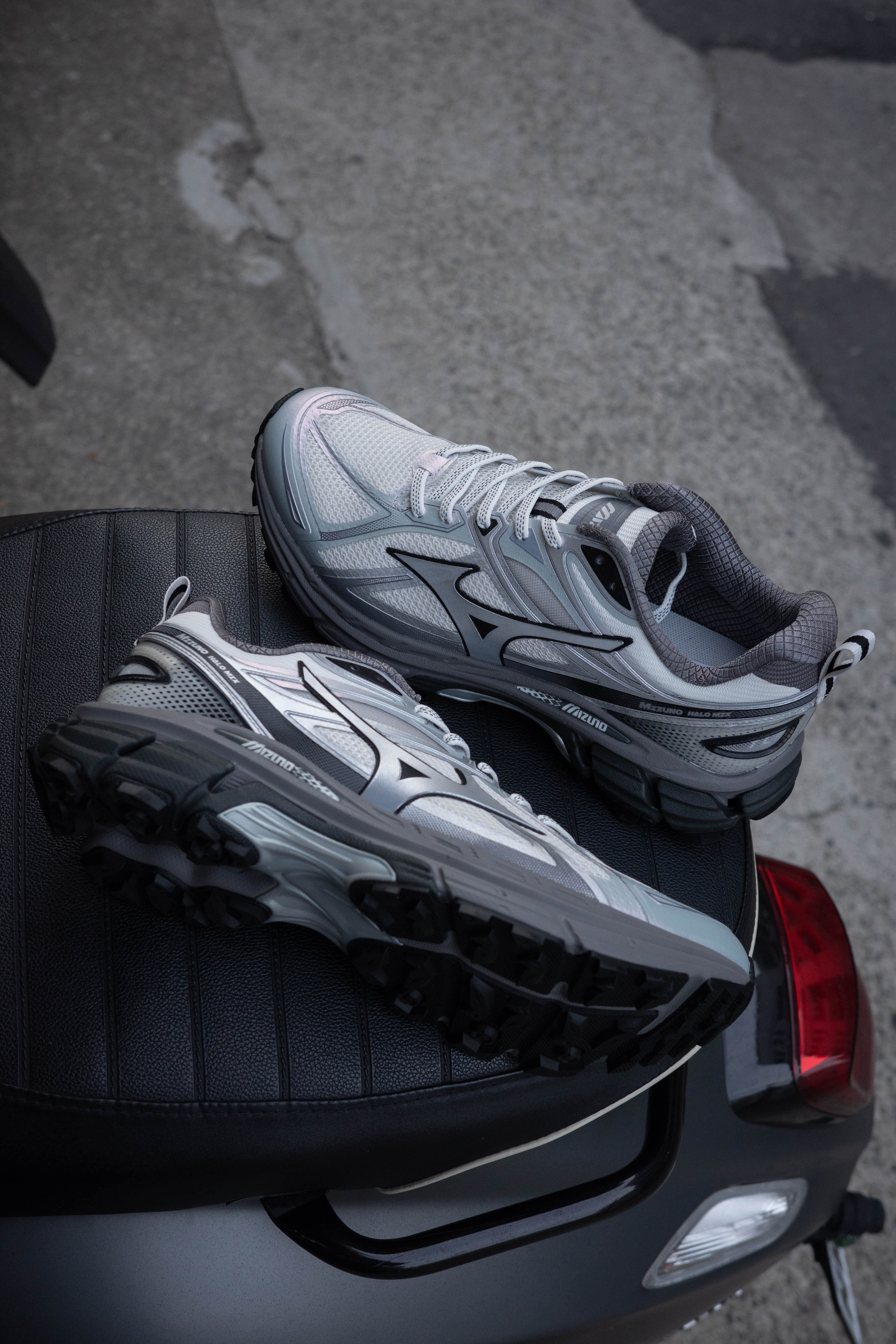 「預購」Mizuno Halo Mix TL 減震 休閒跑鞋 石灰白 D1GH251202