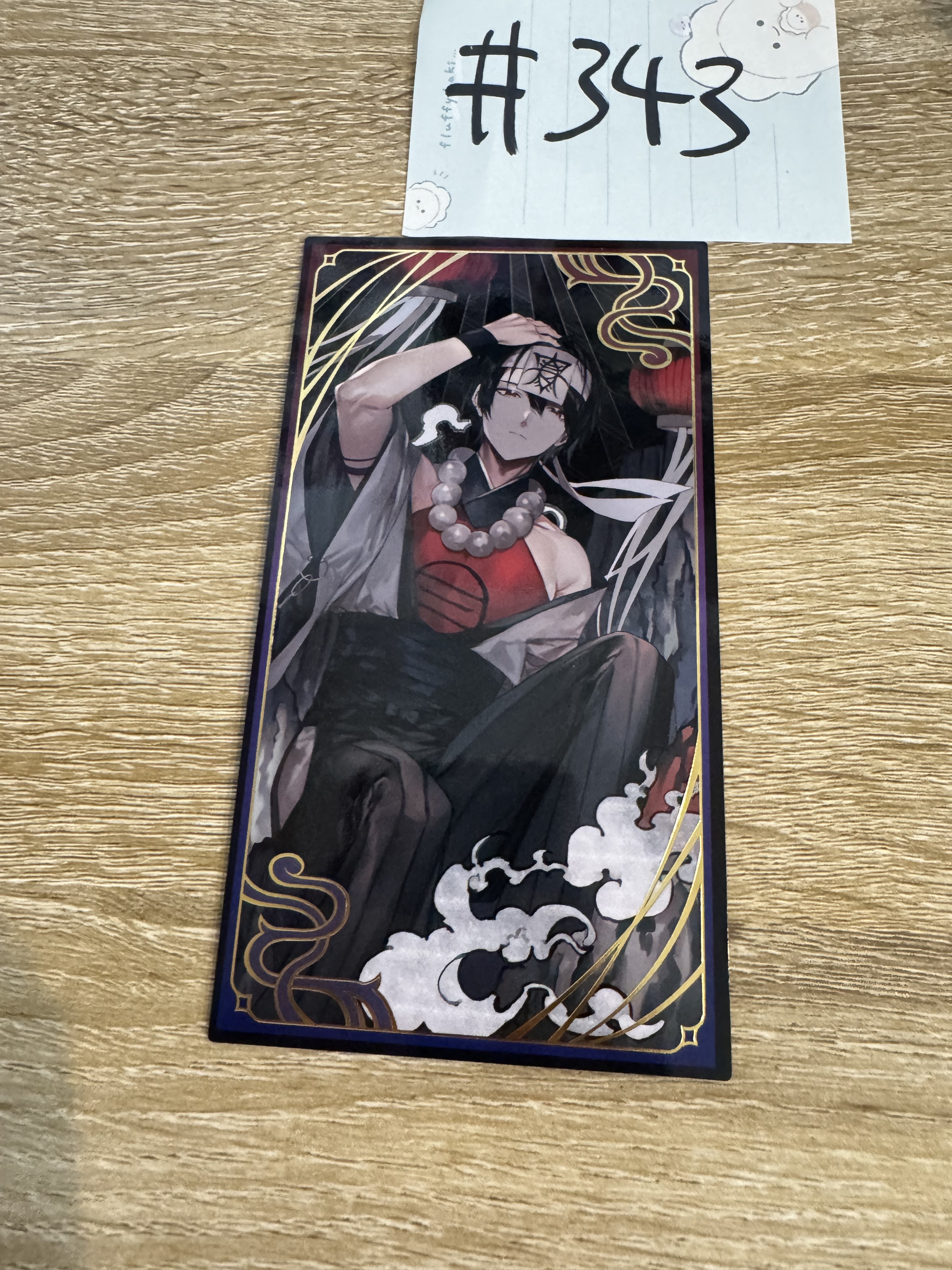 彩虹社 夢追翔 妖怪卡#343