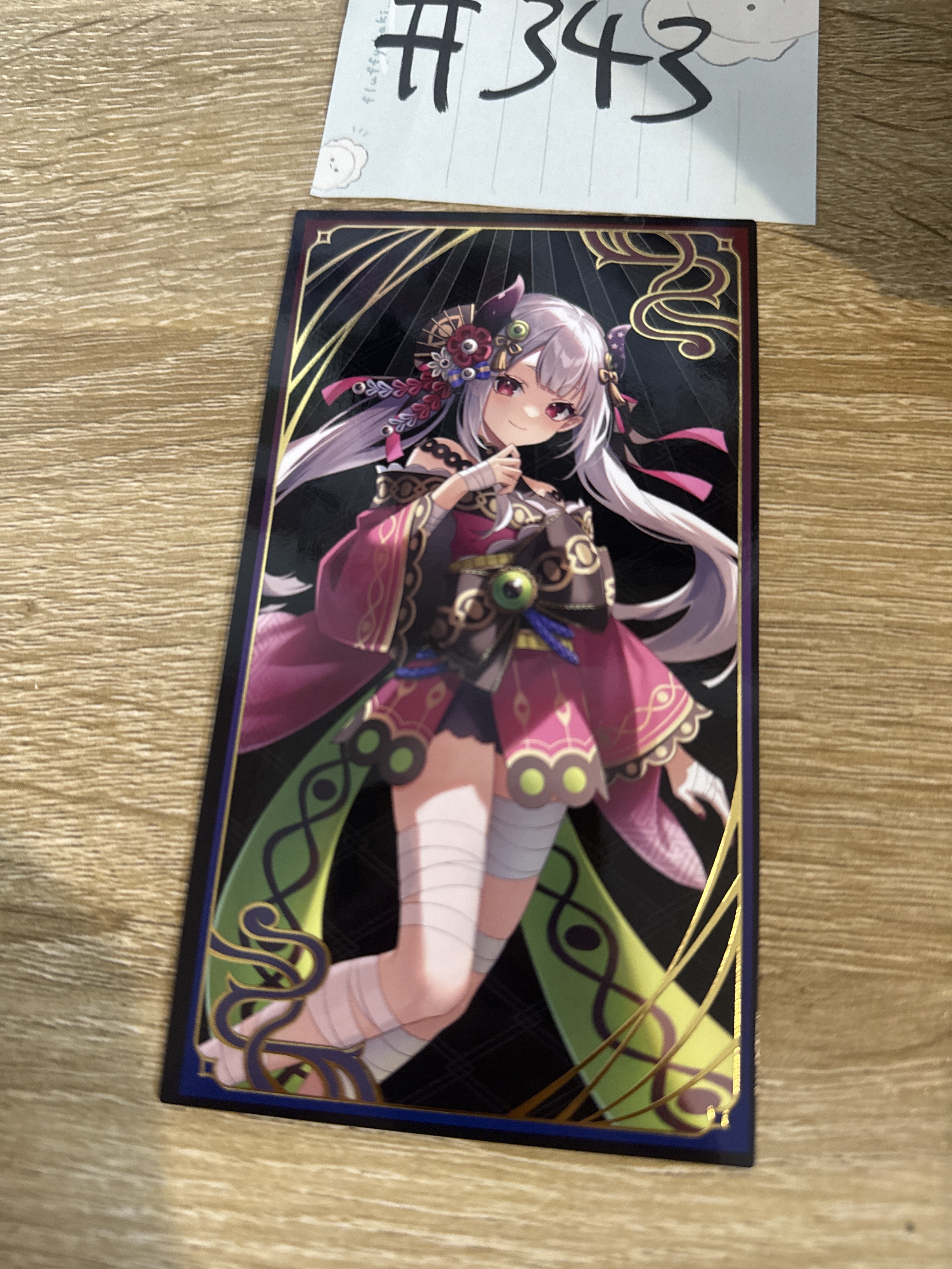 彩虹社 奈羅花   妖怪卡#343