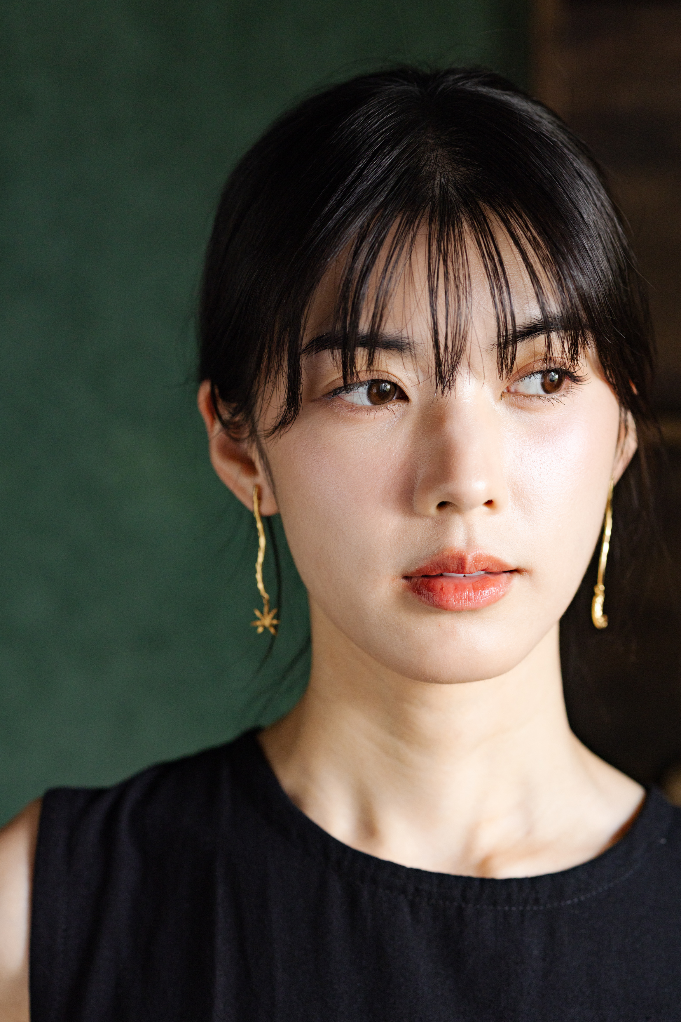 【 Jewelry 】流線星芒月亮耳環