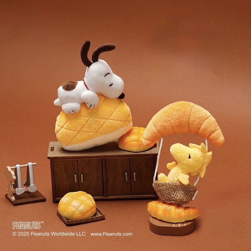 PEANUTS 史努比 烘培系列 冰箱貼盲盒