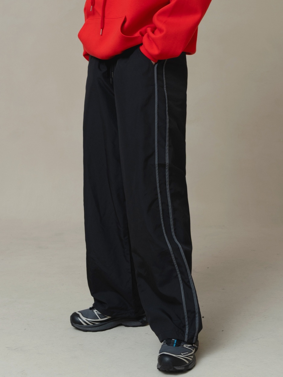 Side Tape 抽繩尼龍休閒褲