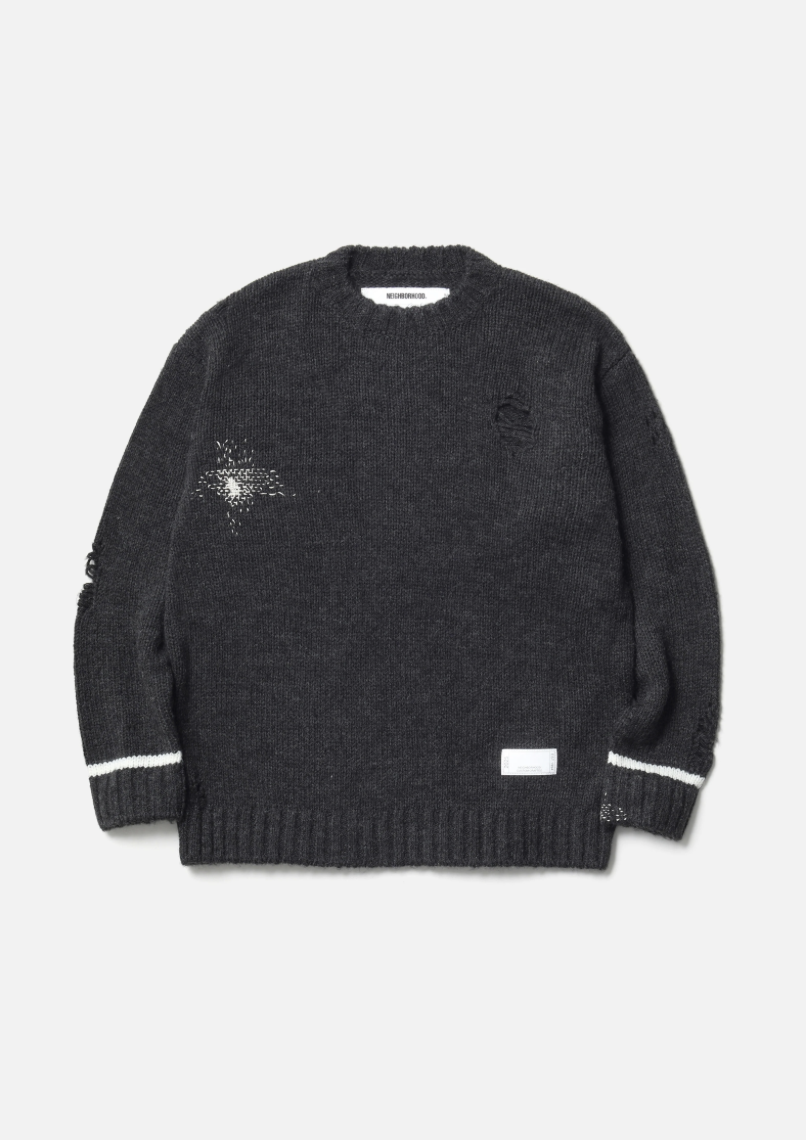 【NEIGHBORHOOD 】 SAVAGE CREWNECK SWEATER