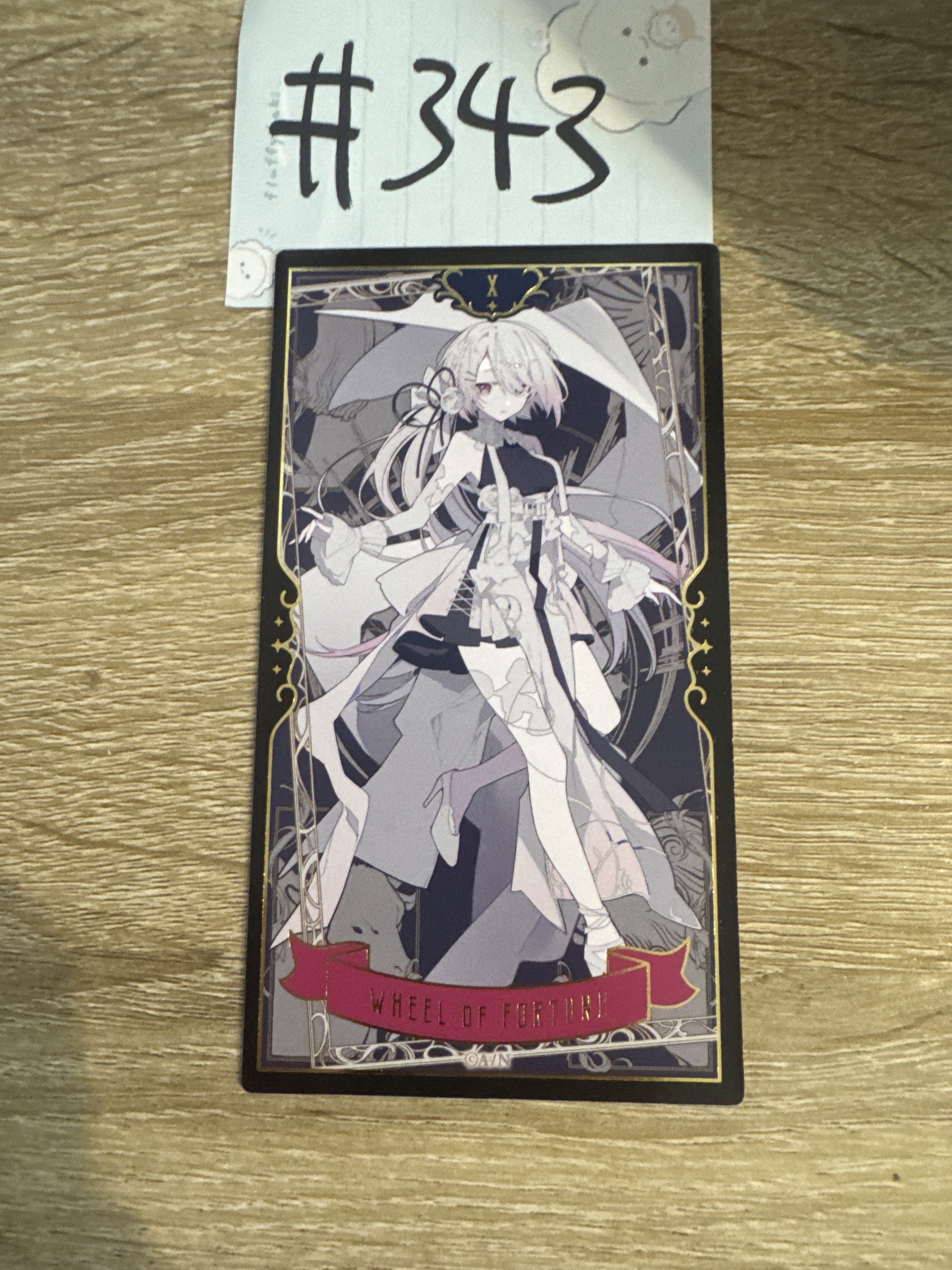 彩虹社  椎名  塔羅卡 #343