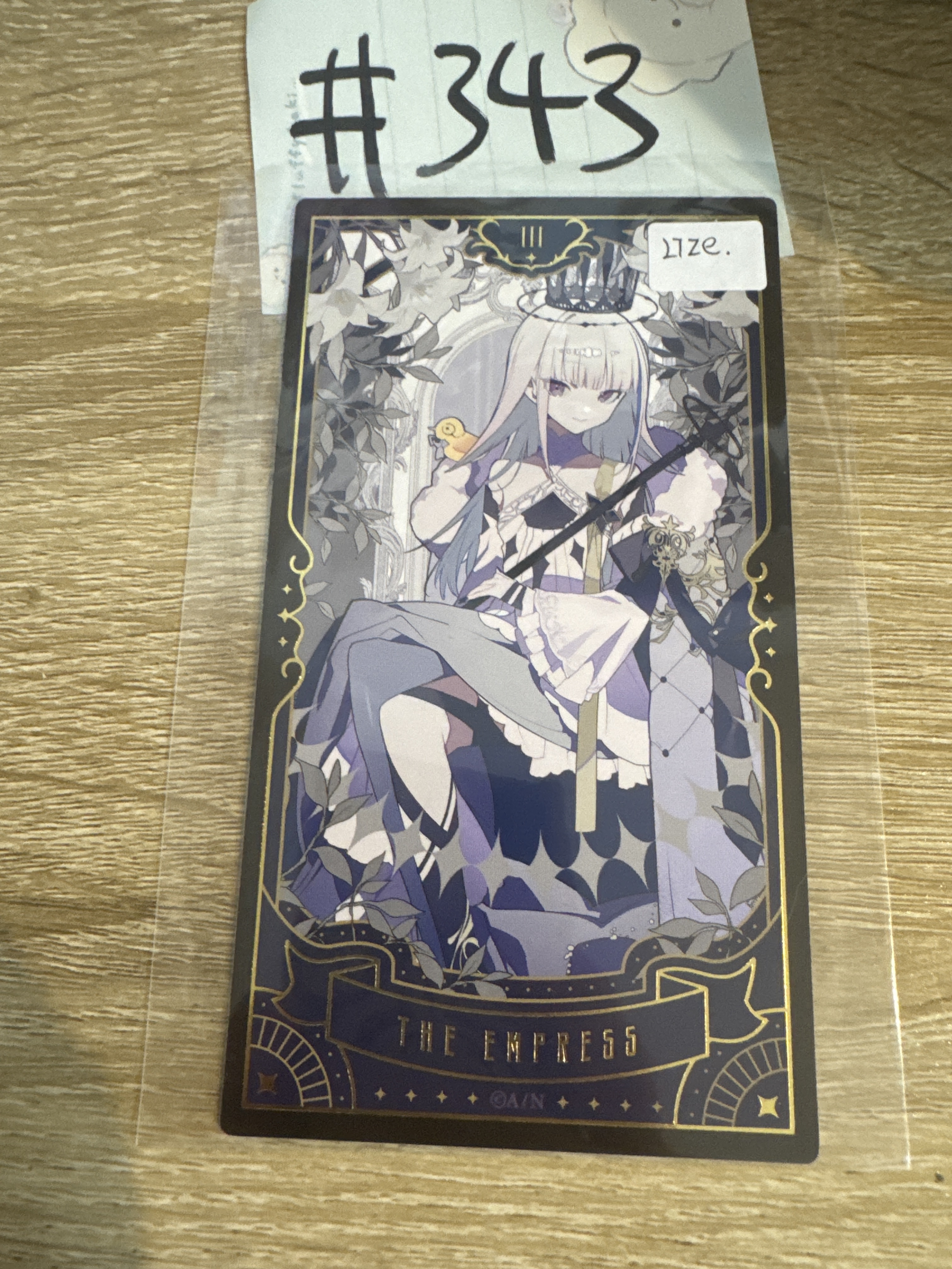 彩虹社  LIZE 塔羅卡 #343