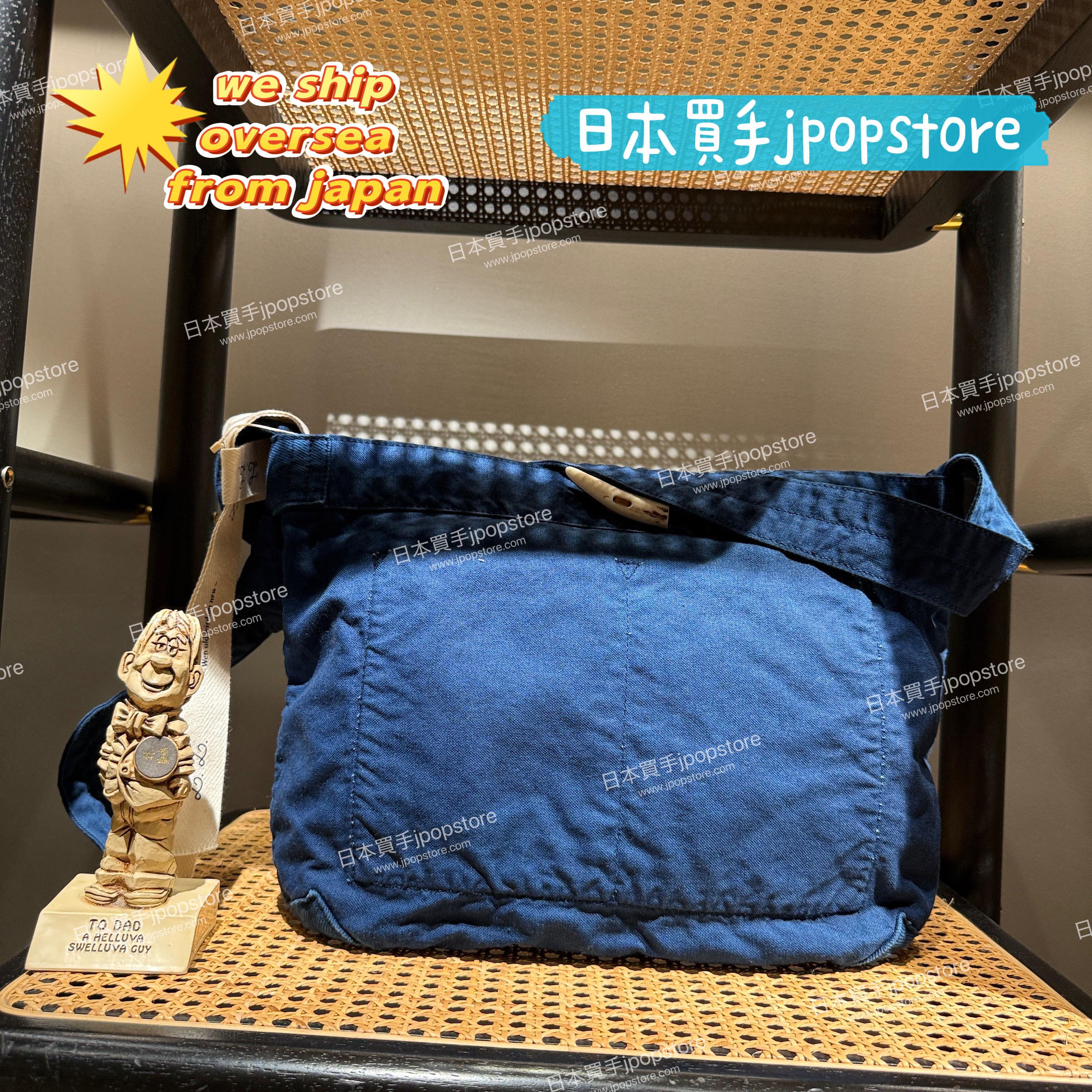 日本吉田包 LUGGAGE LABEL / TRUE BLUE  SHOULDER BAG