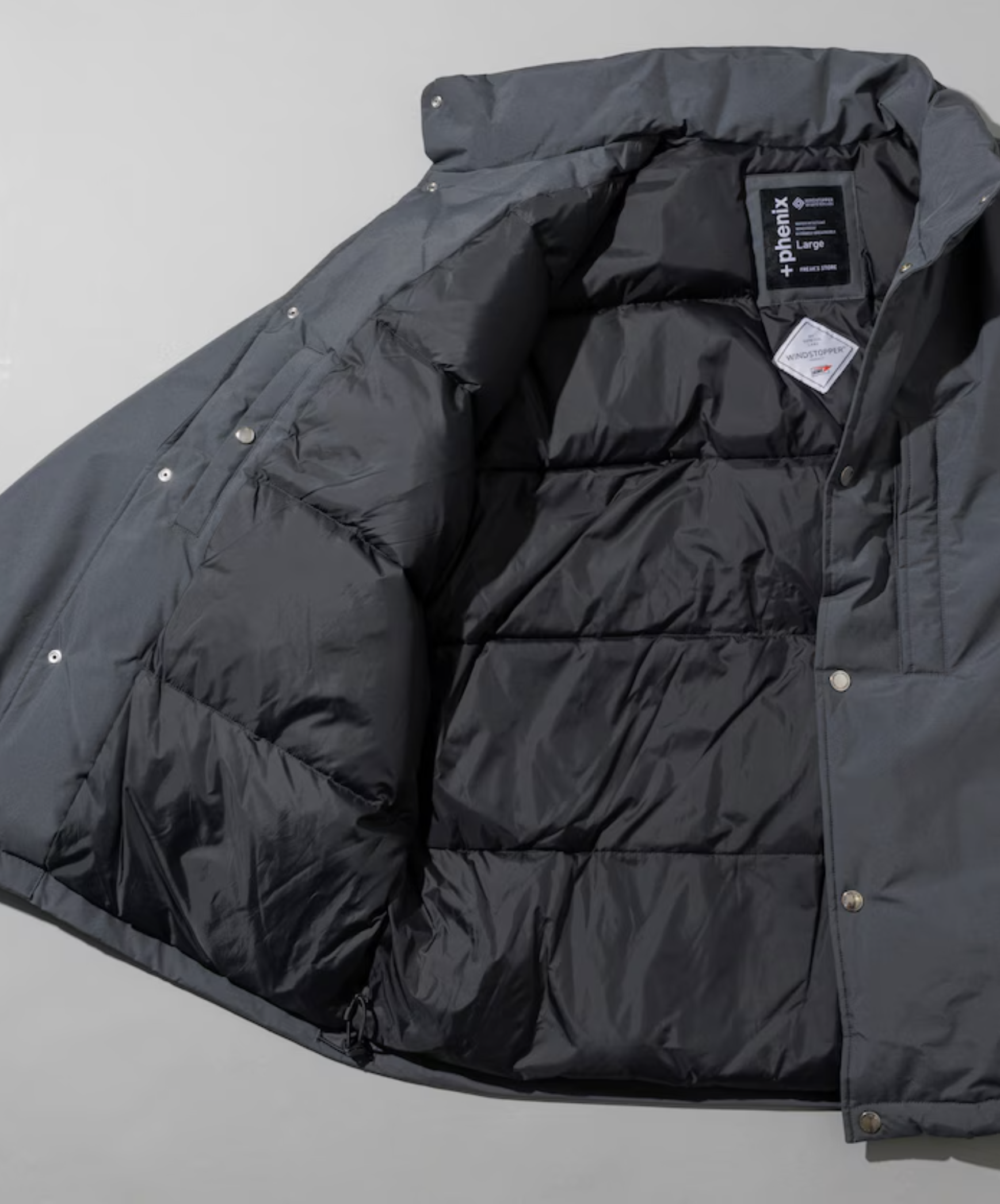 預訂 | Plus Phenix Gore-Tex Windstopper Snap Down Jacket 日本限定 90/10 防水羽絨