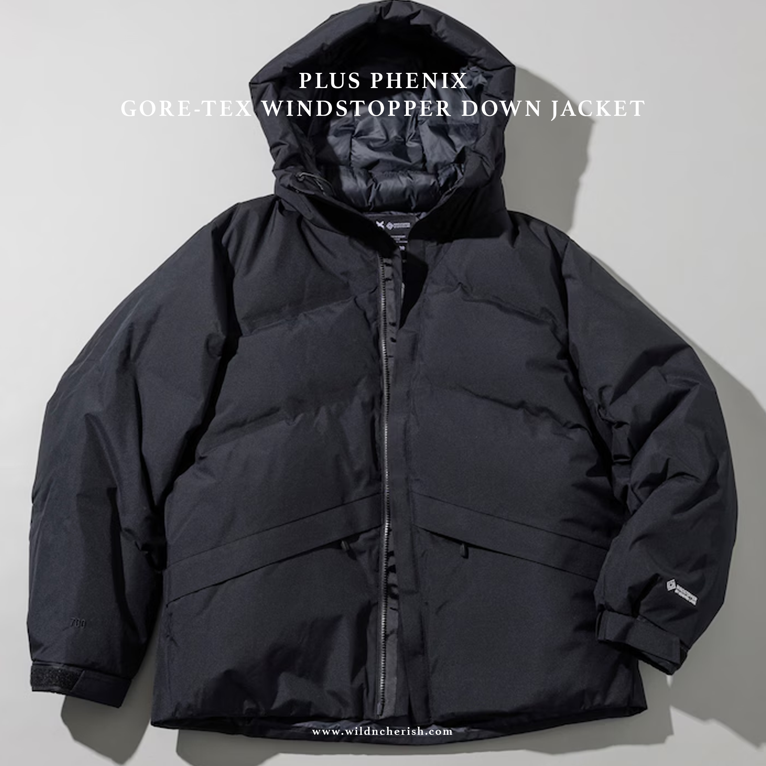 預訂 | Plus Phenix Gore-Tex Windstopper Down Jacket 日本限定 90/10 700P 防水羽絨