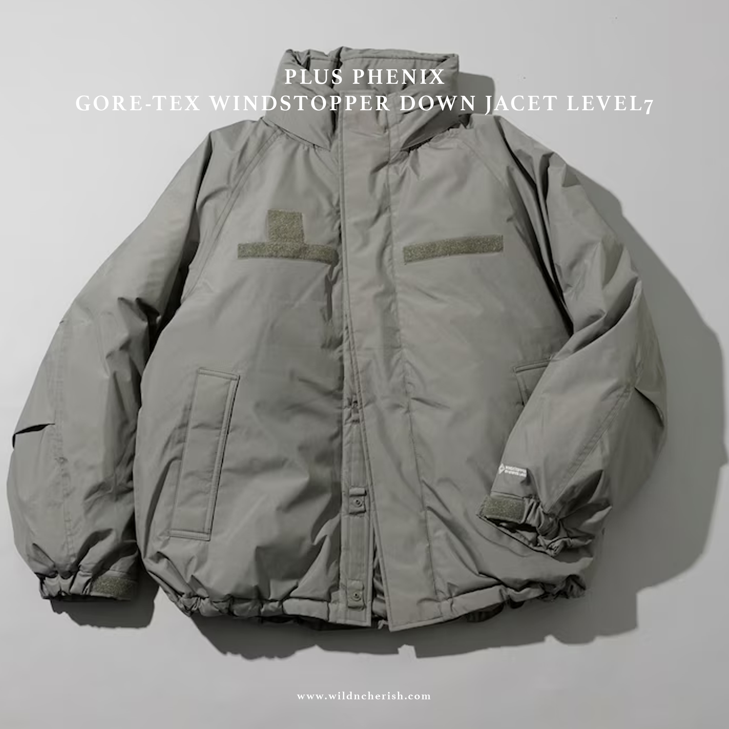 預訂 | Plus Phenix Gore-Tex Windstopper Down Jacket Level7 日本限定 90/10 700P 防水羽絨