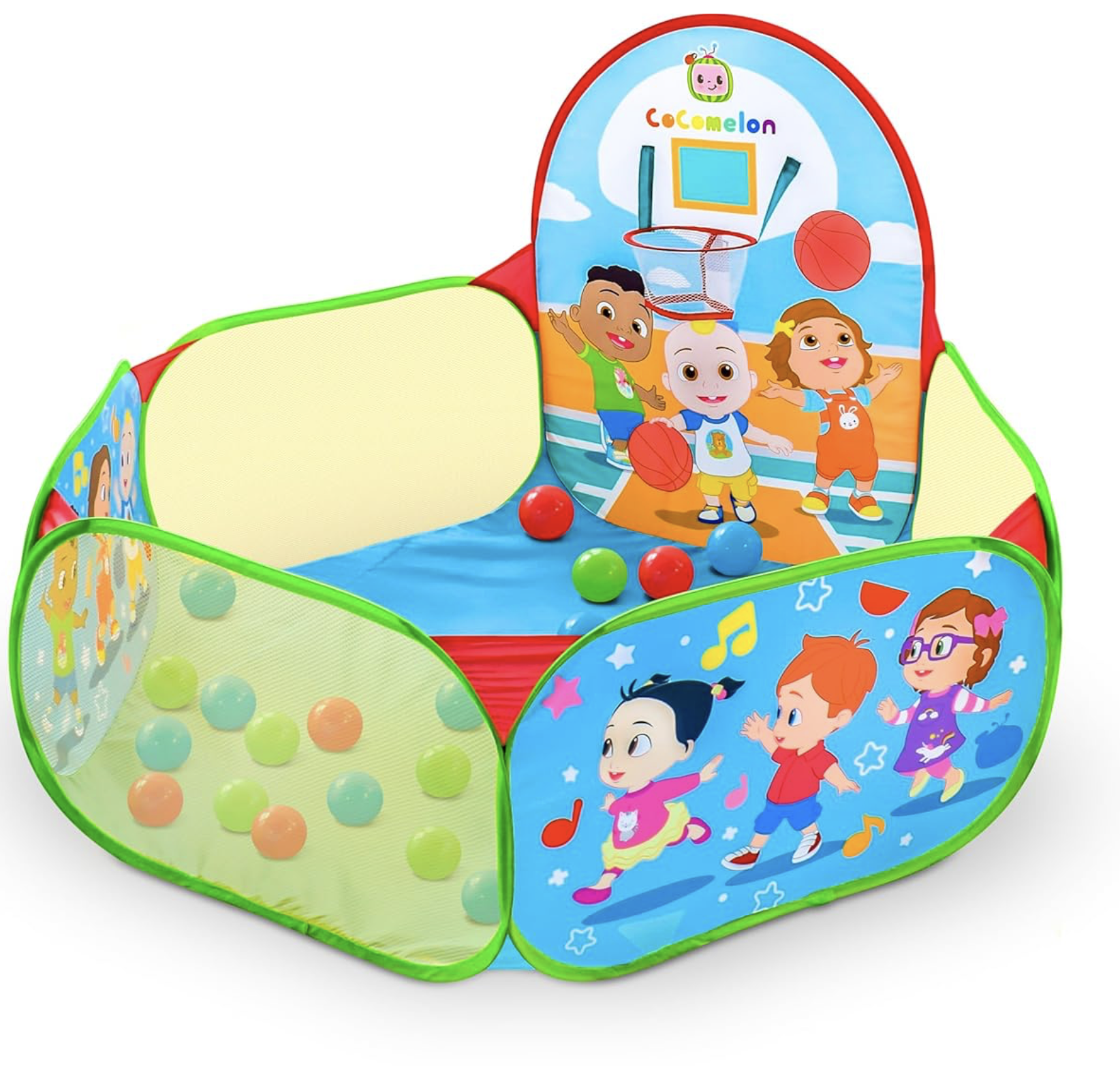 Cocomelon 室內投籃波波池圍欄