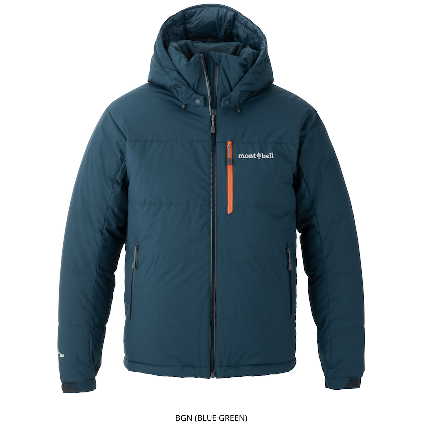 日本 2026 新版 Mont-Bell Permafrost Down Parka Men's 男裝連帽羽絨外套