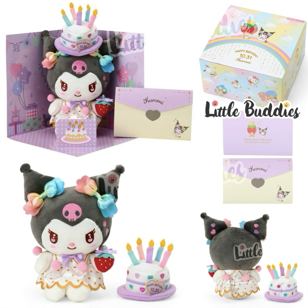 日本 Sanrio 草莓雜誌50周年 角色生日慶祝套裝