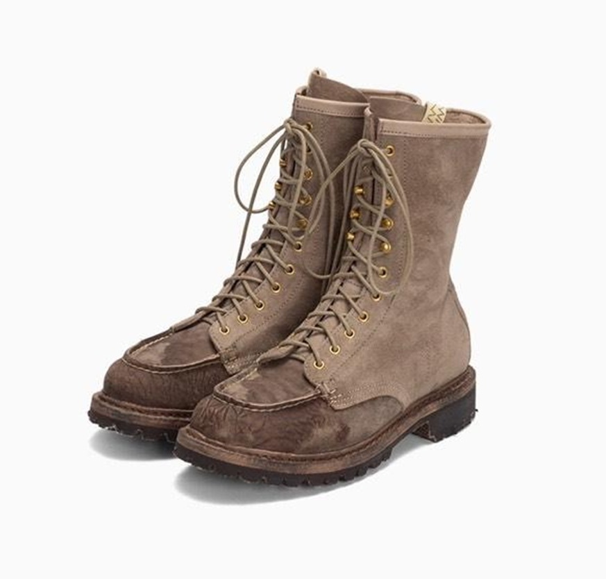VISVIM 2025 A/W SCOUT MOC BOOTS-FOLK - PRE ORDER ITEM (預訂中)