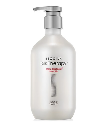 BIOSILK 絲柔護髮修護乳 | 玫瑰果香型 (Rose HIP) 500ml｜柔順亮澤 x 修復受損髮質 | 韓國熱賣