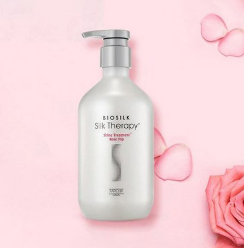 BIOSILK 絲柔護髮修護乳 | 玫瑰果香型 (Rose HIP) 500ml｜柔順亮澤 x 修復受損髮質 | 韓國熱賣