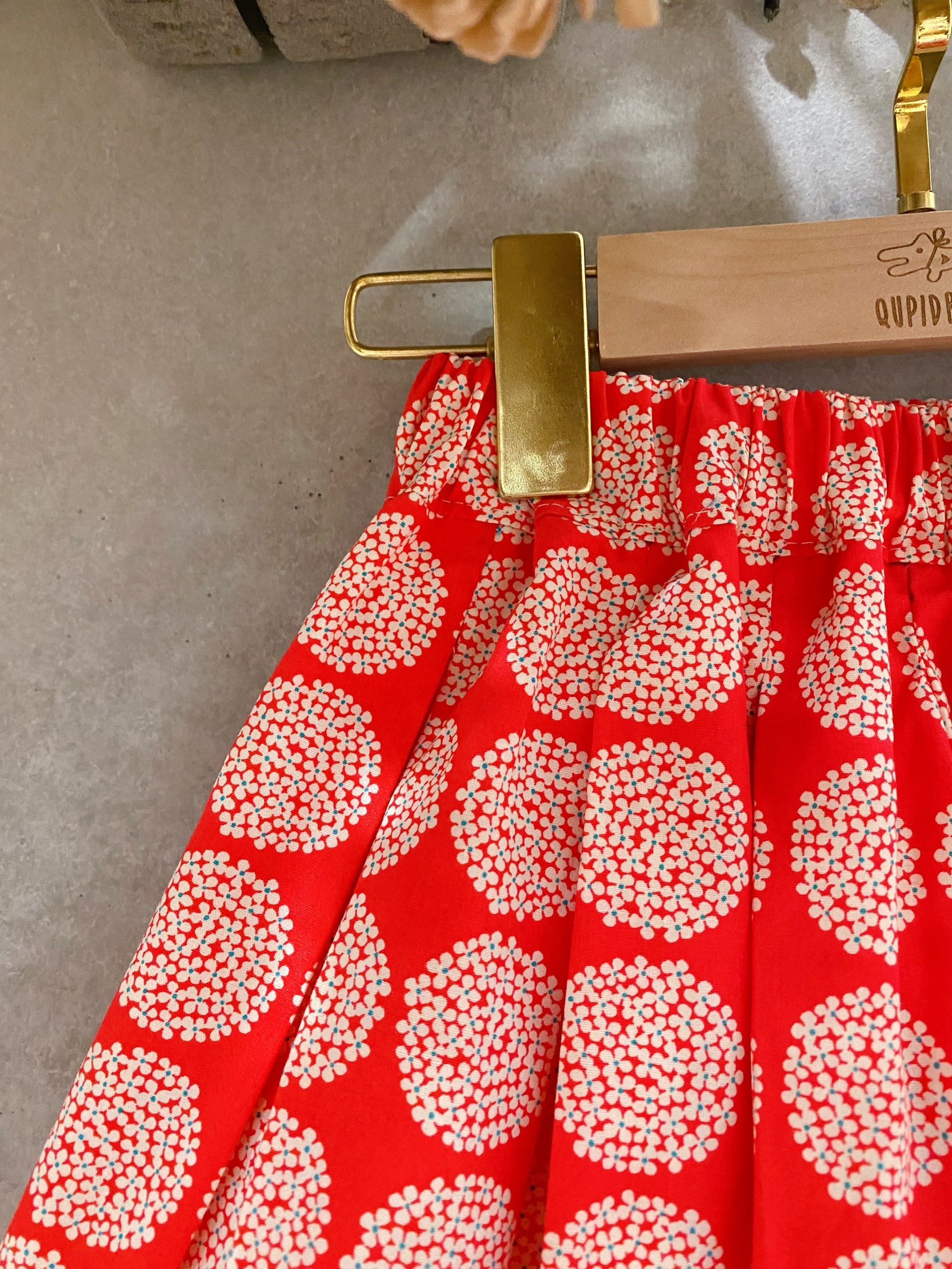 紅繡球 百摺褲裙(90)