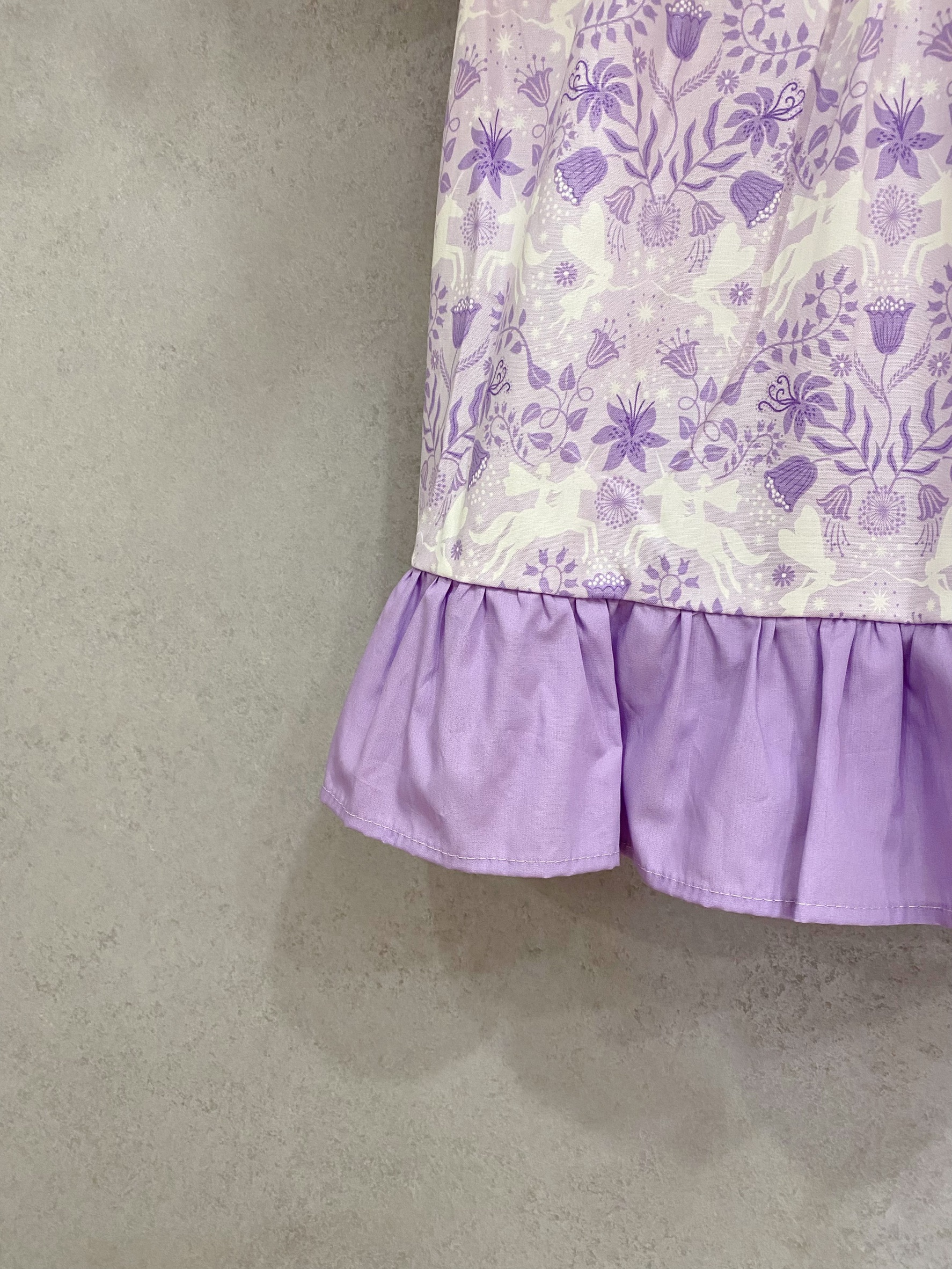 紫夢幻獨角獸 方方公主魚尾長洋裝(120)