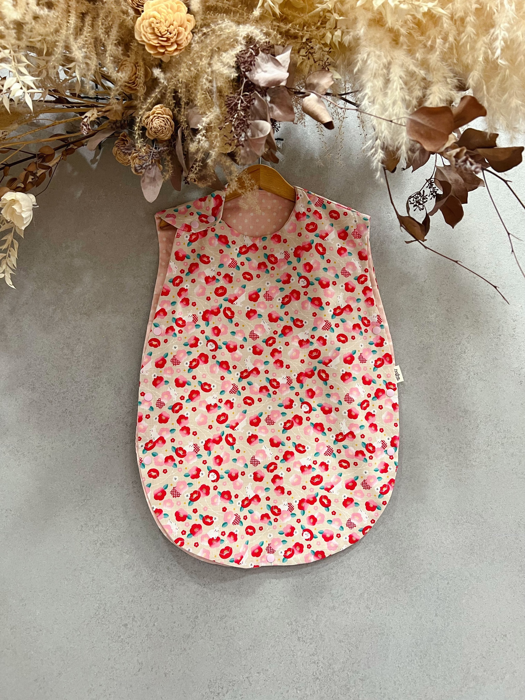 椿花兔兔 夏季防踢被（適合約0-3歲）