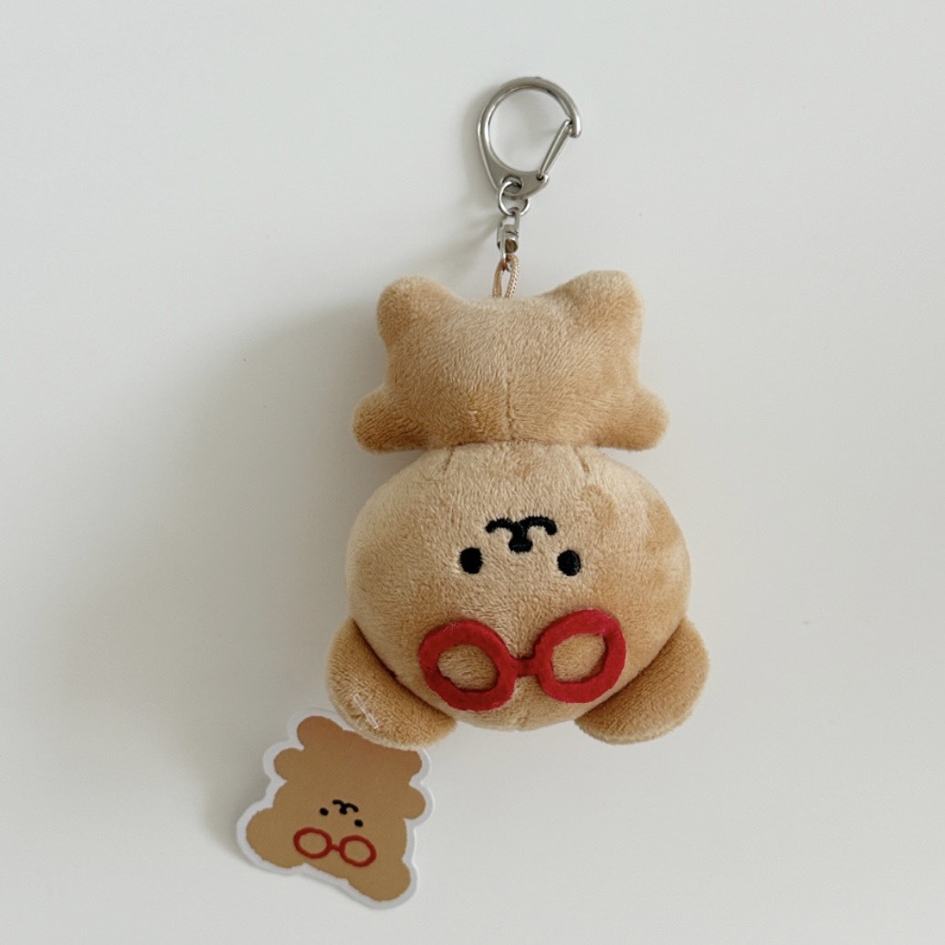 韓國 TETEUM FLOP BEBE 眼鏡熊吊飾