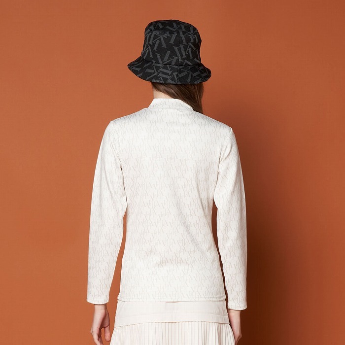 女士-SANTÉ滿版長袖小高領