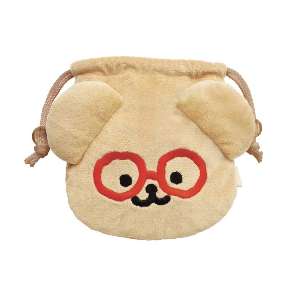 韓國 TETEUM FLOP BEBE 眼鏡熊束口袋