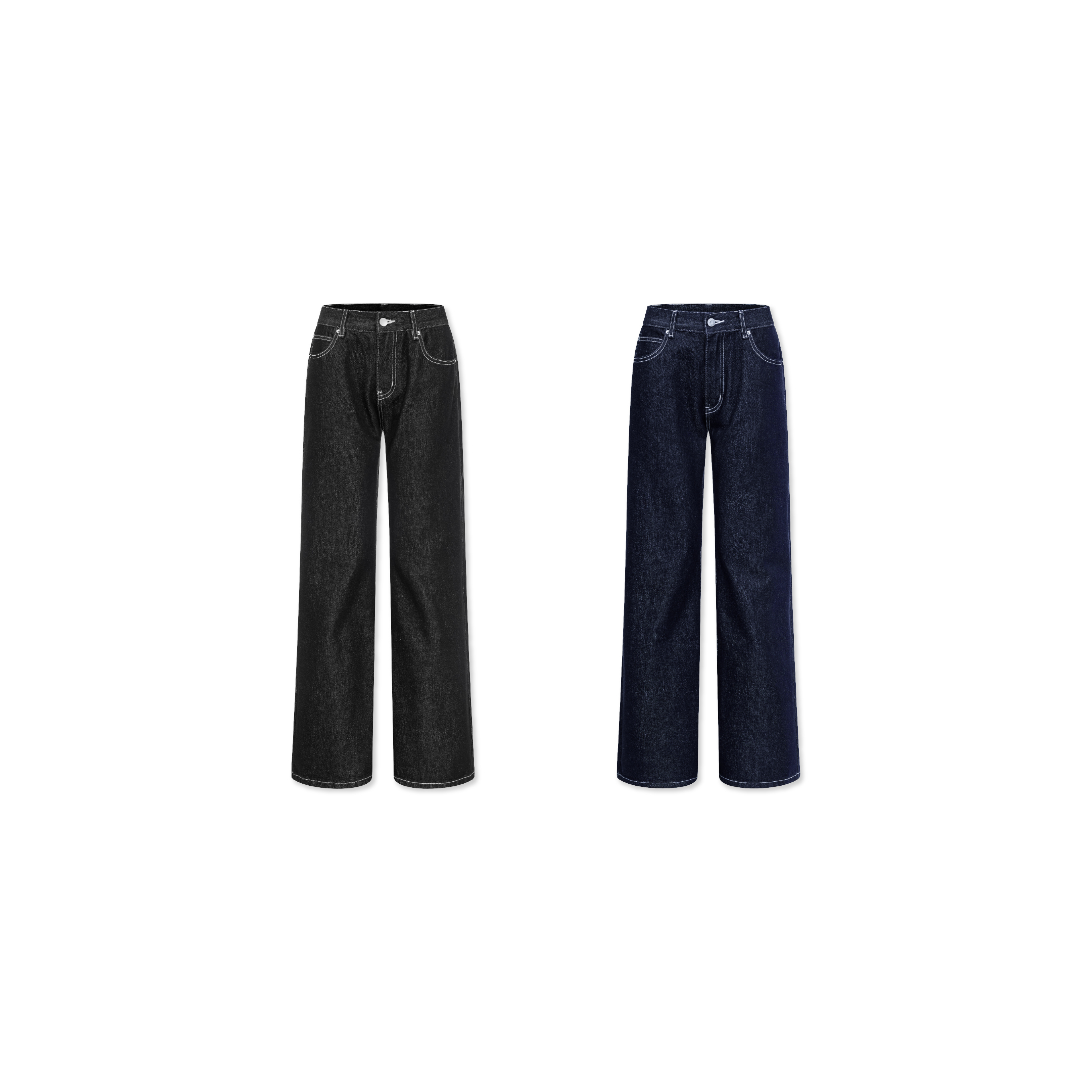 ACR 都市藍圖 原色 直筒 牛仔褲