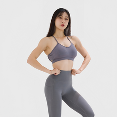 X-Bra 美背運動內衣－墨灰
