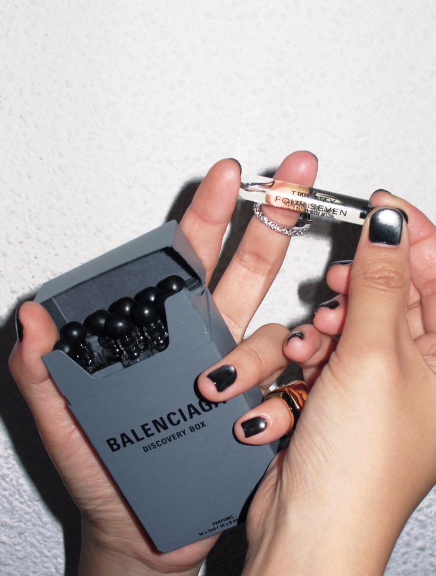 Balenciaga Discovery Box 巴黎世家 全新香氛系列 Discovery Box 菸盒 造型 試管 香水 10款香味