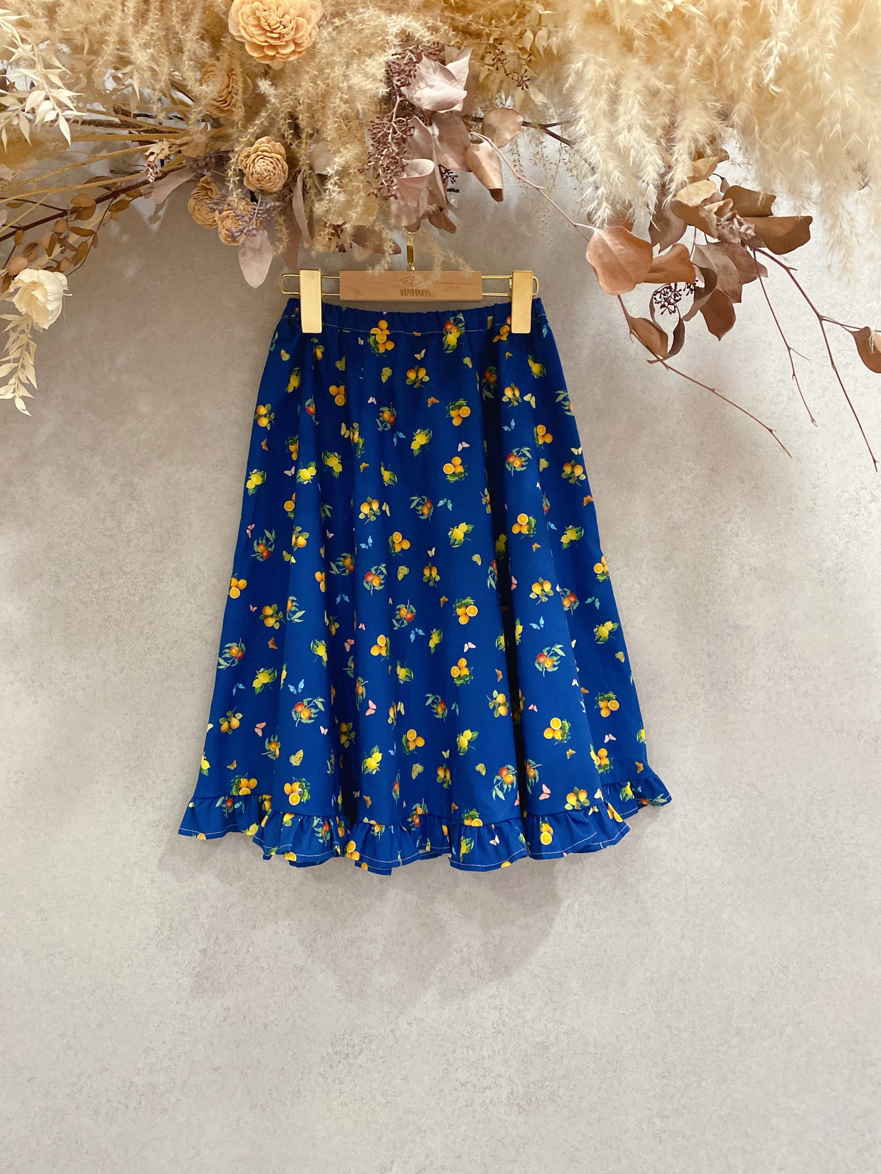 小水果 女童荷葉六片裙(120)