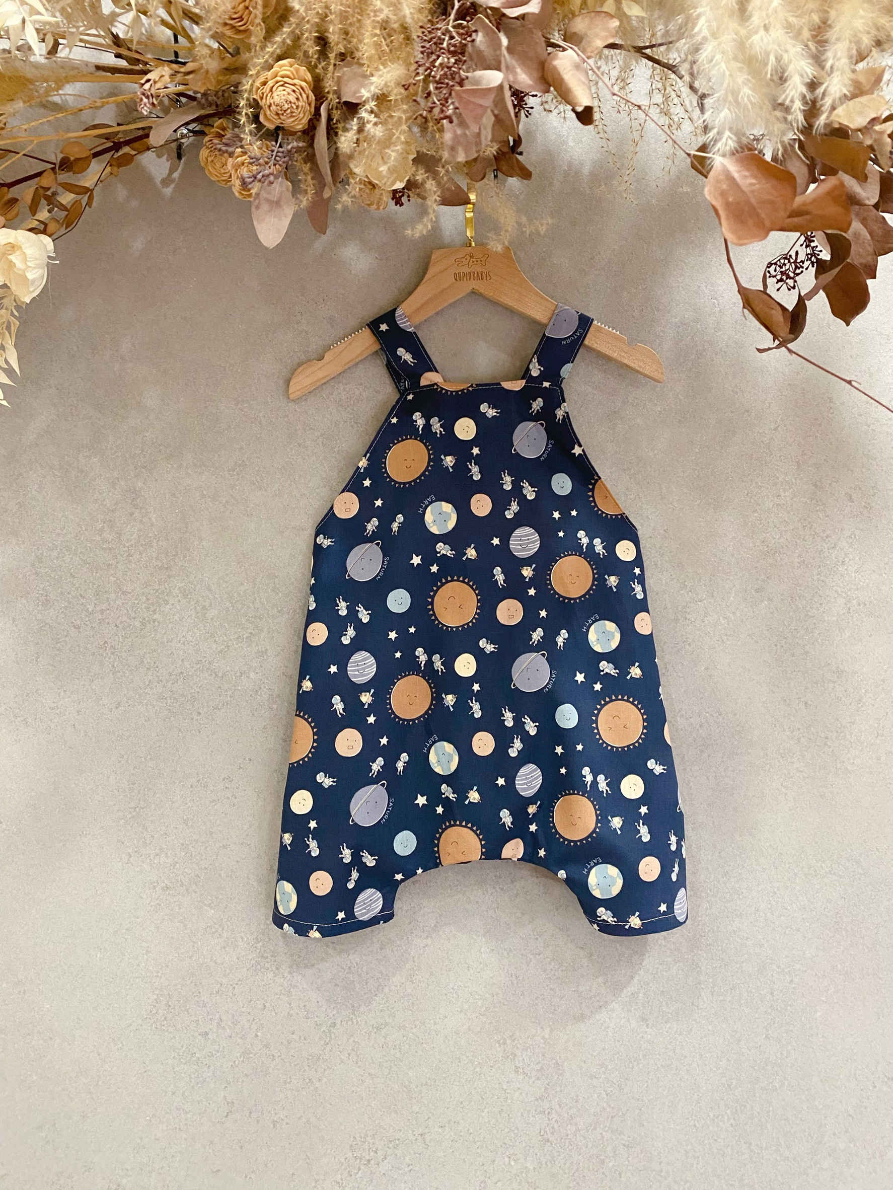 宇宙太空人 吊帶短褲(90)