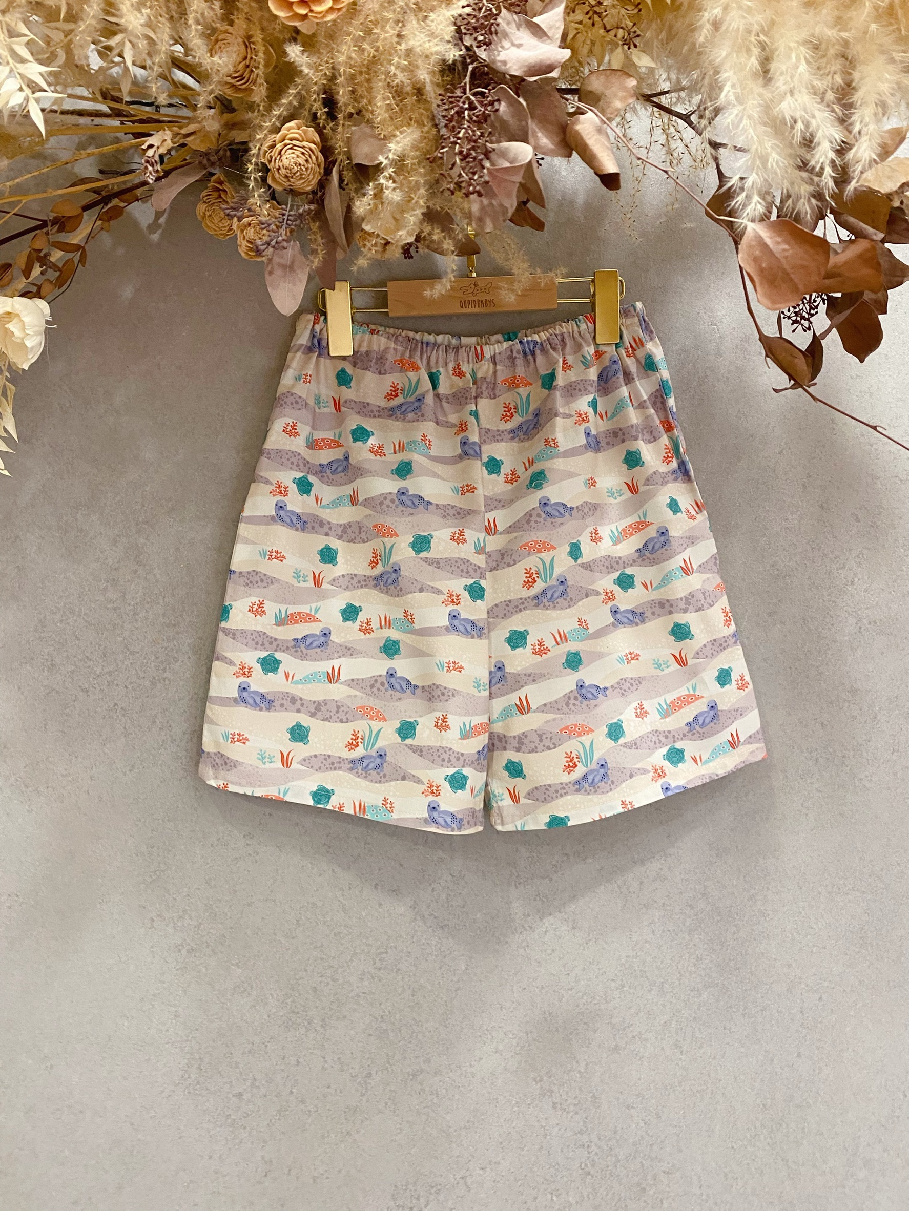 米底海龜 短褲(140)