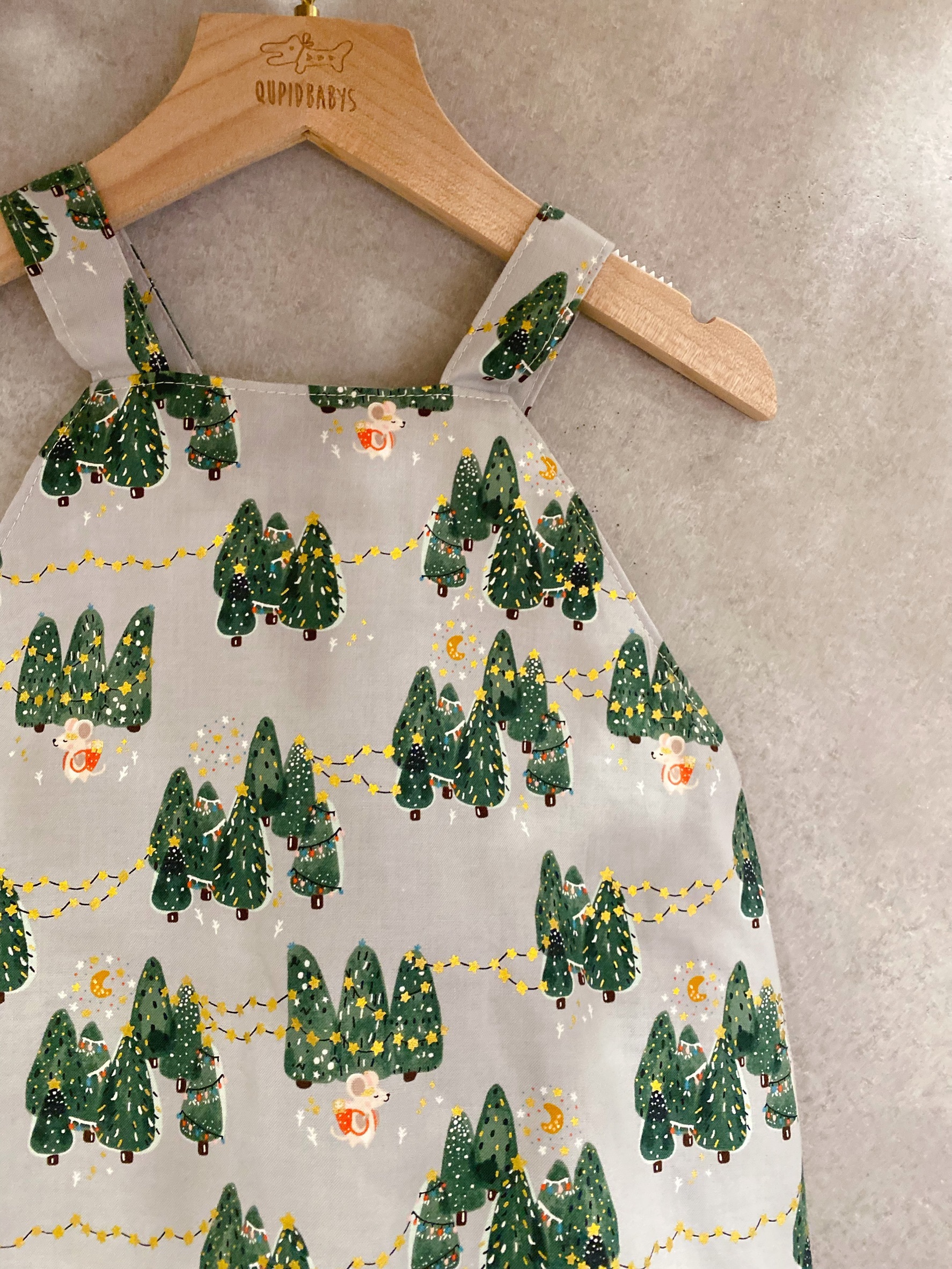 燙金森林 吊帶短褲(100)