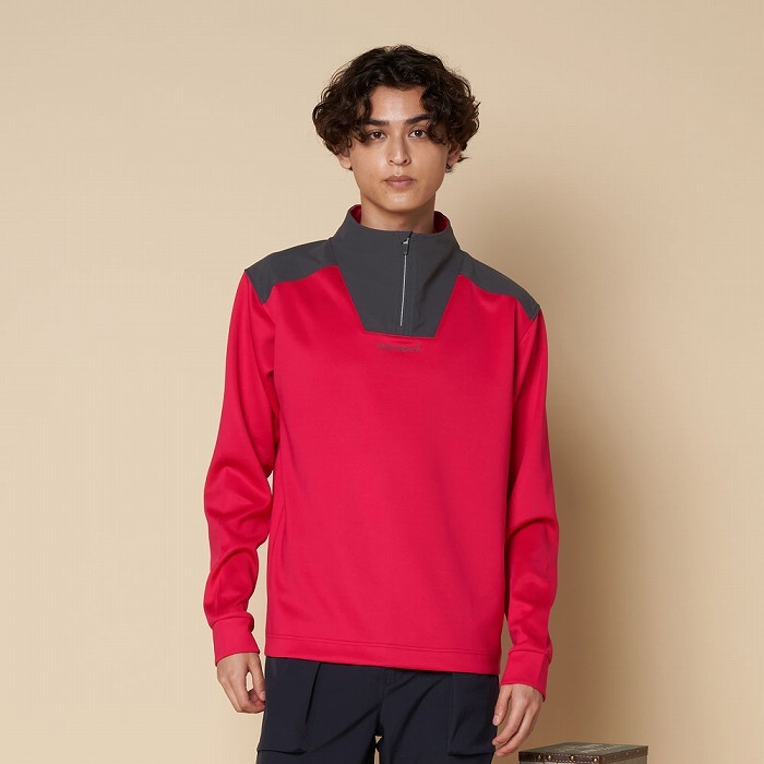 男士-半拉鍊立領中層衣