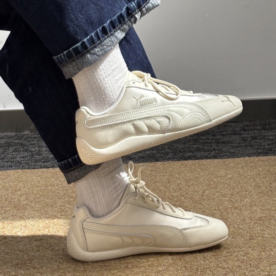 PUMA SPEEDCAT FEMME 奶油香檳銀 皮革 賽車鞋 復古 男女鞋 405835-01 / 預購