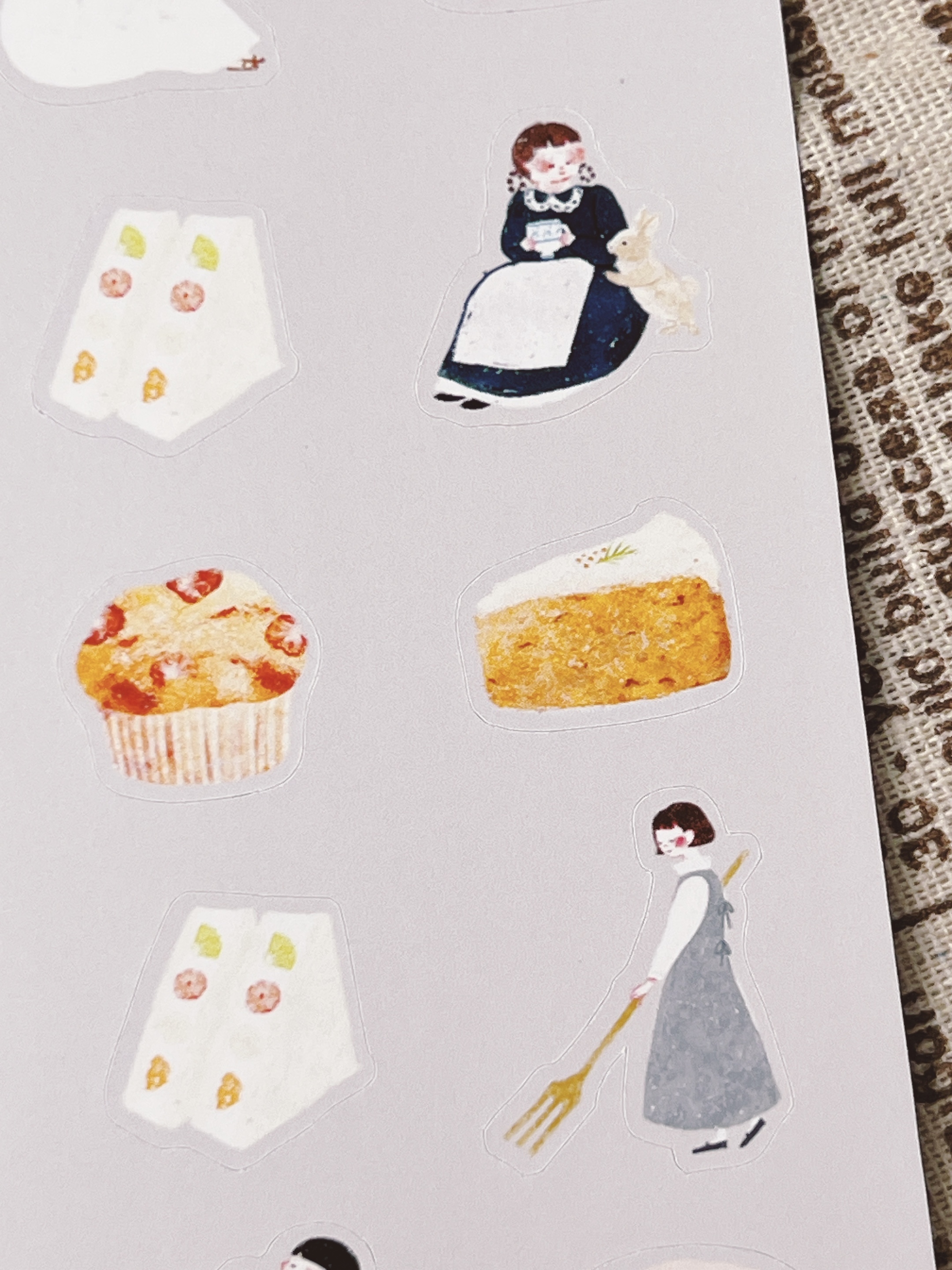 peco_days｜插畫割型小貼紙（三款可選）