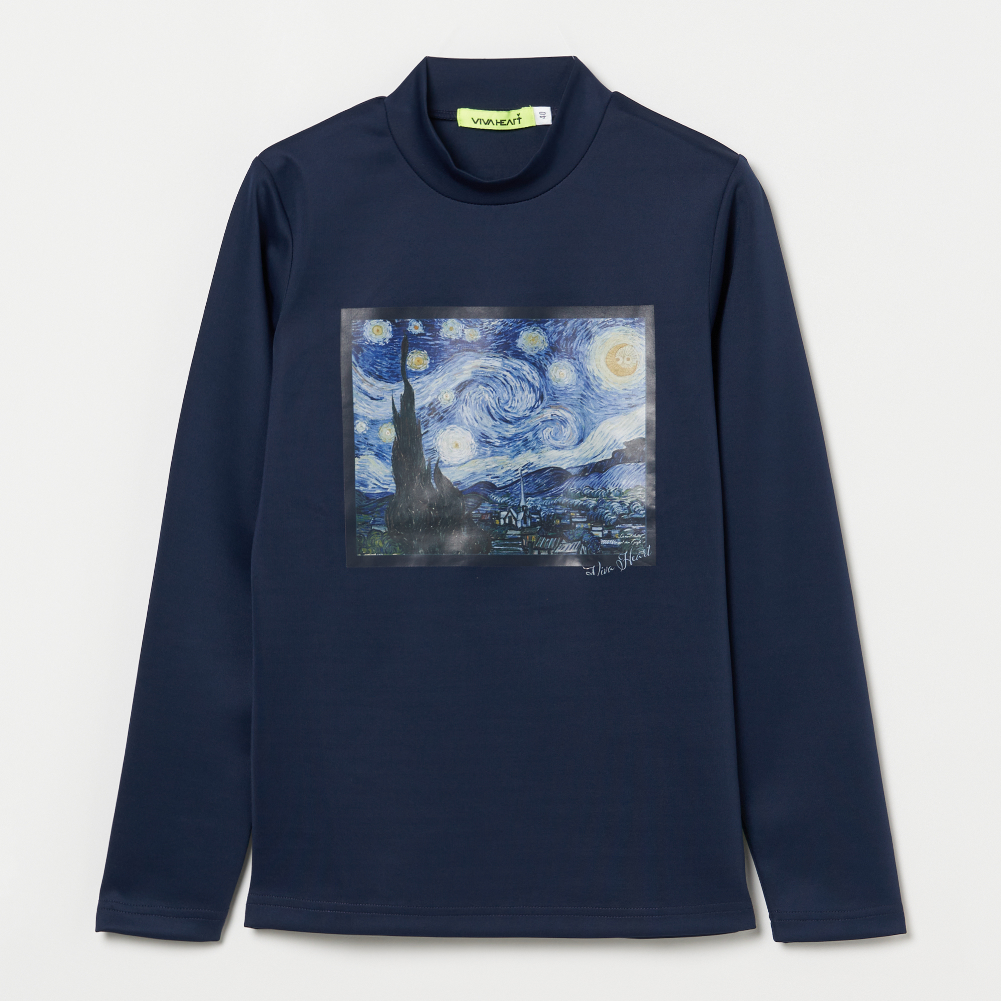 女士-VIVA ART長袖小高領