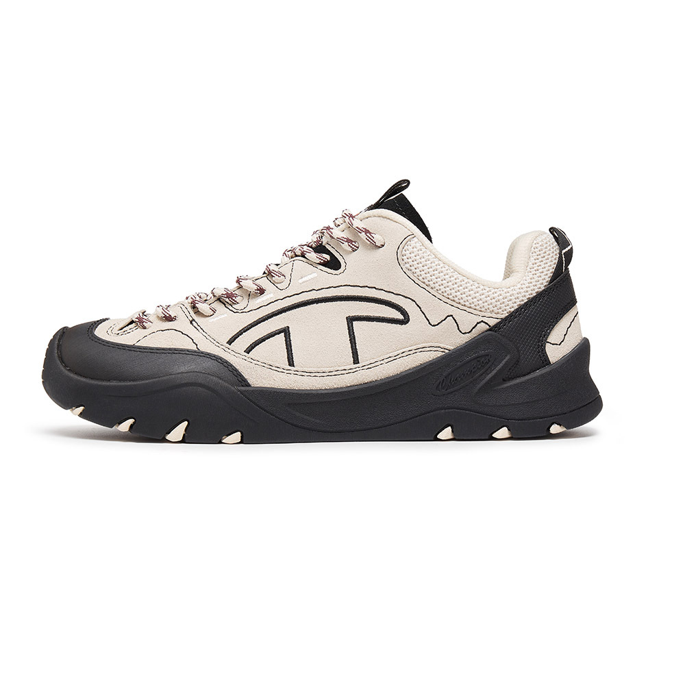 男款-Champ Nut Camper休閒慢跑鞋-淺米色/黑色(U5DFCRM12U3)