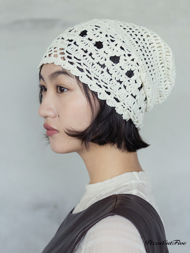[兩件999]縷空針織帽 PizzaCutFive PCF253630003