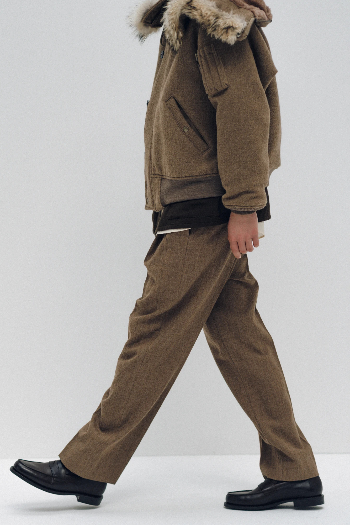 KAPTAIN SUNSHINE BELTED RIVIERA PANTS (2COL)