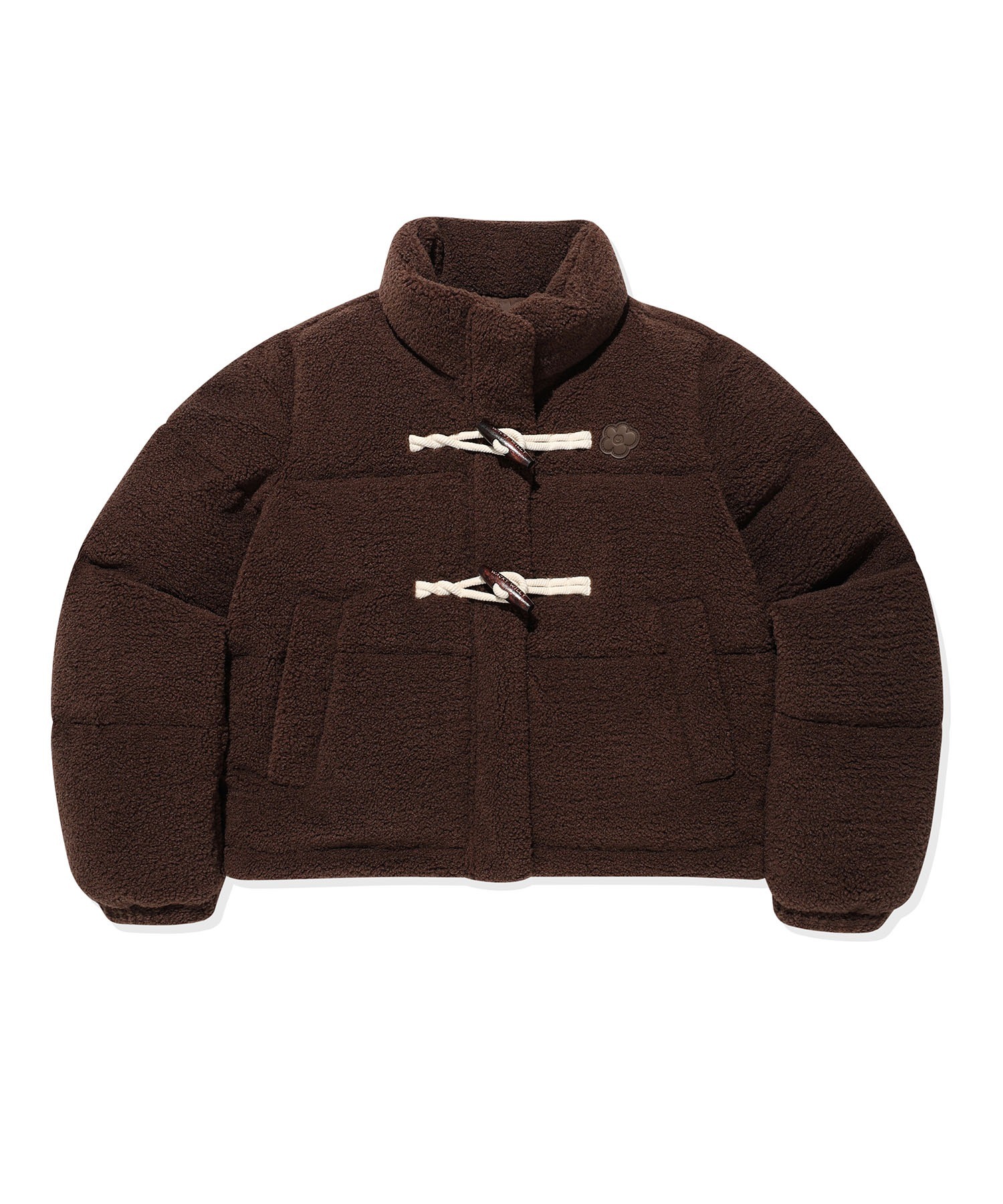 WACKY WILLY Women's Fleece Toggle Short Down Jacket