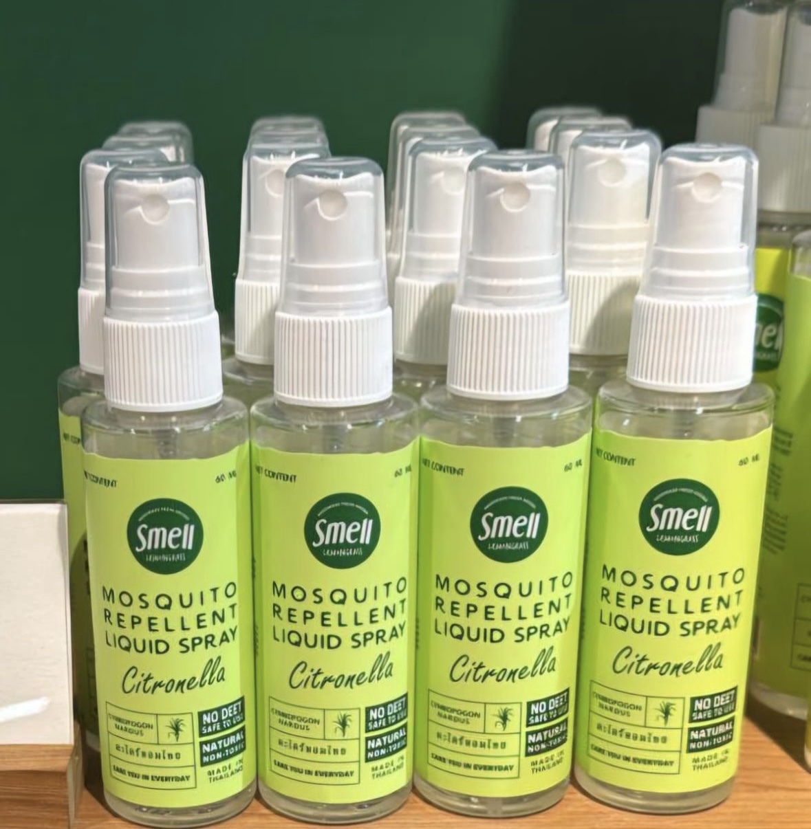 TH2 Smell Lemongrass 天然香茅檸檬草驅蚊噴霧 60ml