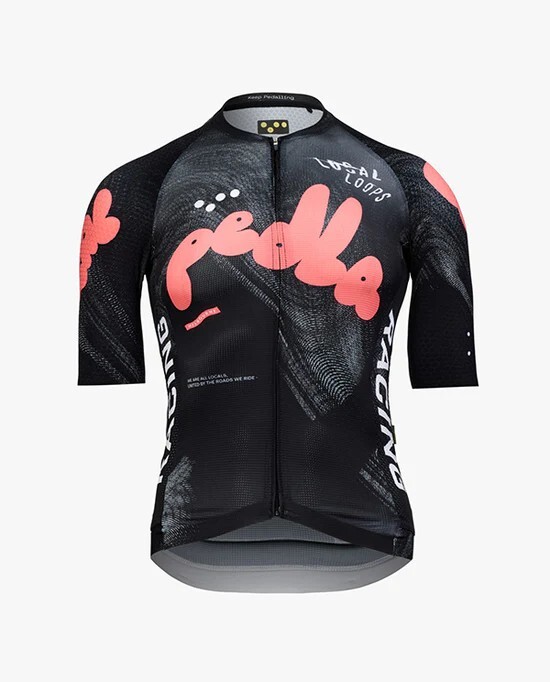 Pedla  女款車衣Local Loops Pro Pursuit 2.0 Jersey Bubble Pink 黑