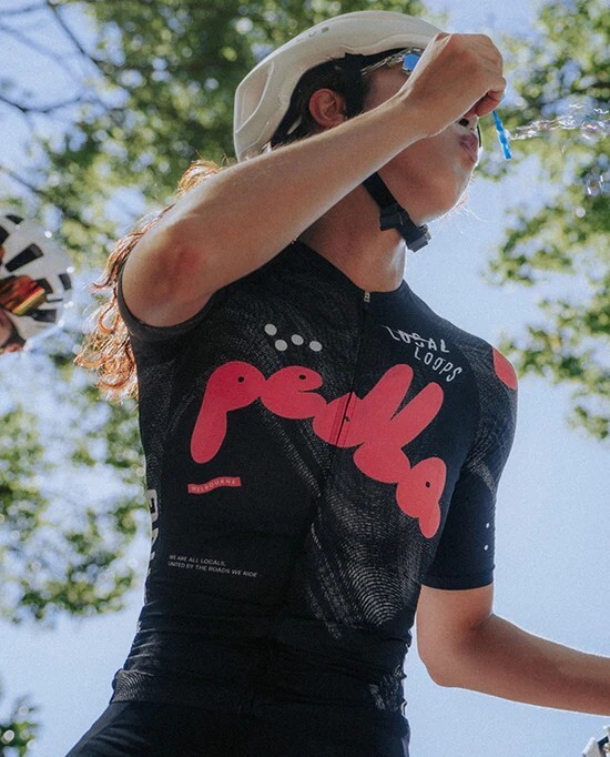 Pedla  女款車衣Local Loops Pro Pursuit 2.0 Jersey Bubble Pink 黑