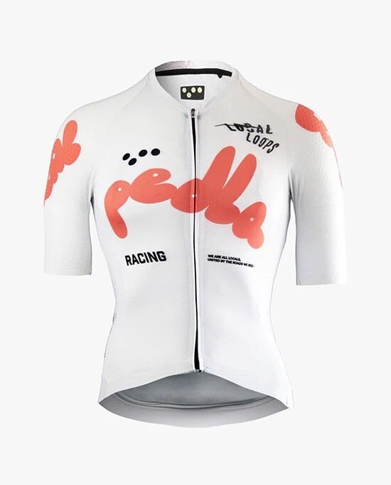 Pedla  女款車衣Local Loops Pro Pursuit 2.0 Jersey Bubble White 白