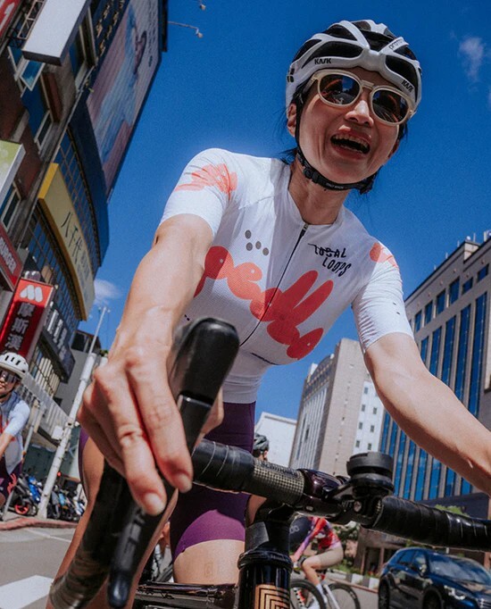 Pedla  女款車衣Local Loops Pro Pursuit 2.0 Jersey Bubble White 白