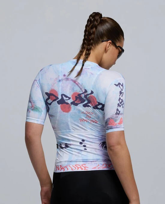 Pedla 女款車衣Lost In Nature RIDECAMO Training Jersey Fade 白